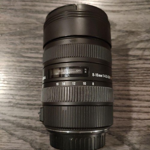Sigma 16mm 5 - sigma, f4.5-5.6
