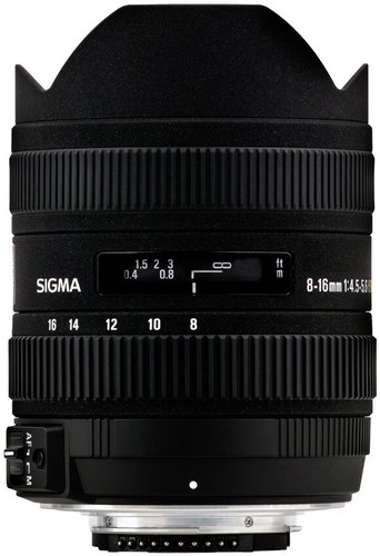 Obiettivo sigma 16mm - obiettivo, 8-16mm